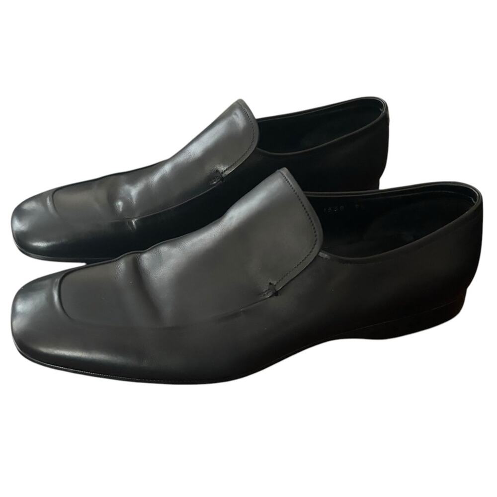 PRADA Slip On Black Dress Loafers Size 9.5